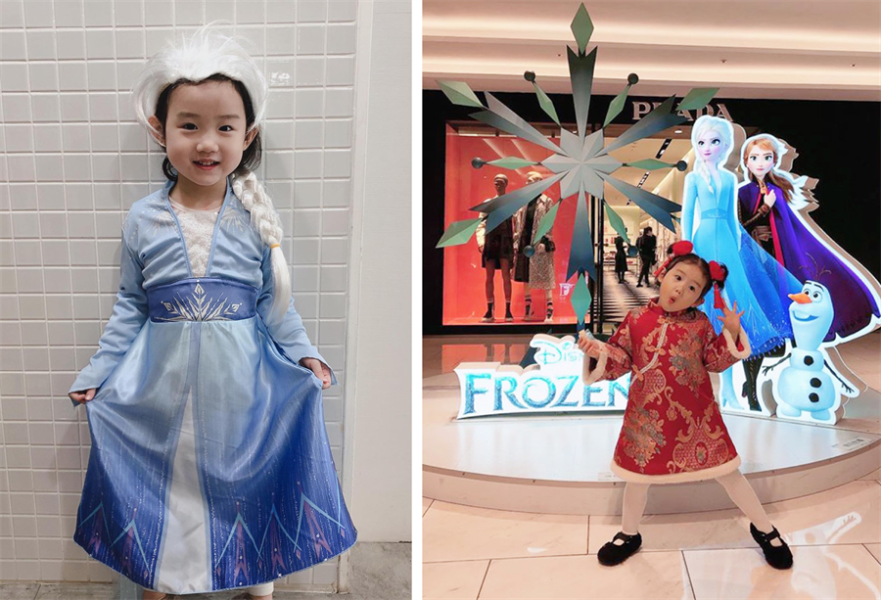冰雪奇緣圓了許多小女孩的公主夢,迪士尼動畫的魅力讓Nina學習更有動力