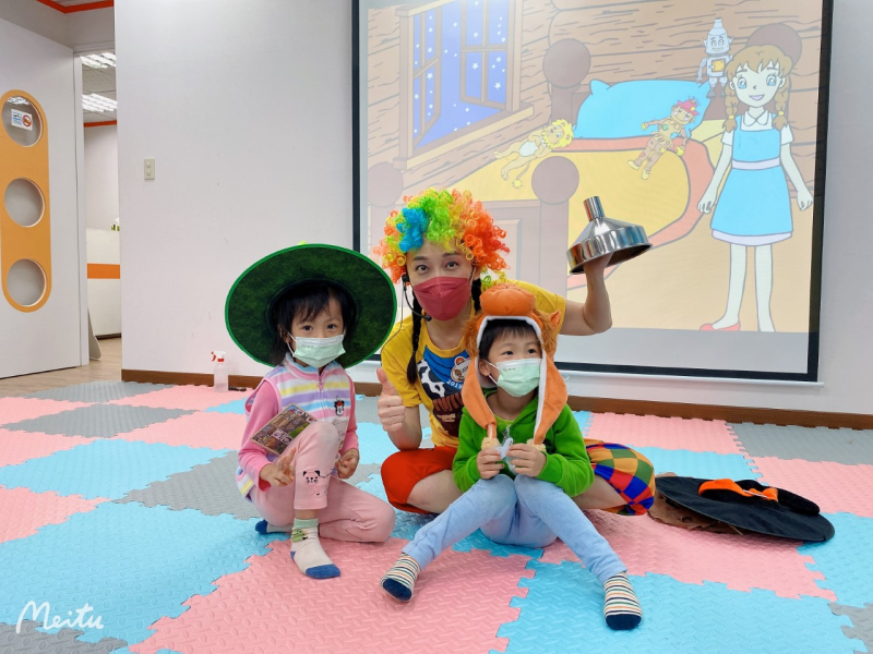 孩子們對於每場美語活動都抱著期待又雀躍的心情參加