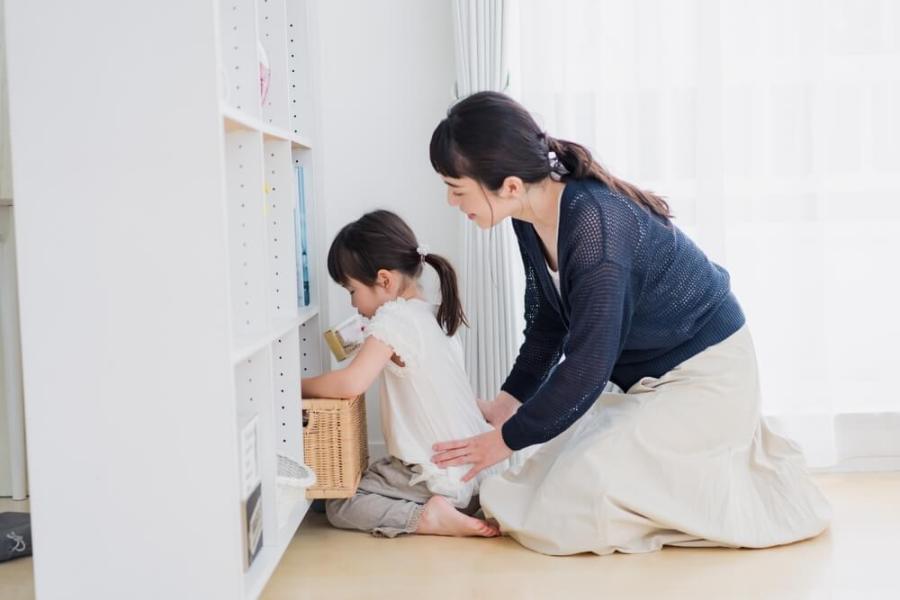 父母的參與是幼兒學習收拾玩具的動力